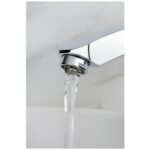 Bristan Apelo Eco Start Tall Basin Mixer with Clicker Waste Chrome