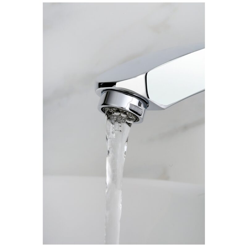 Bristan Apelo Eco Start Tall Basin Mixer with Clicker Waste Chrome