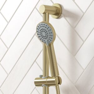 Bristan Apelo Concealed Dual Control Shower Pack Brushed Brass