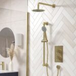 Bristan Apelo Concealed Dual Control Shower Pack Brushed Brass