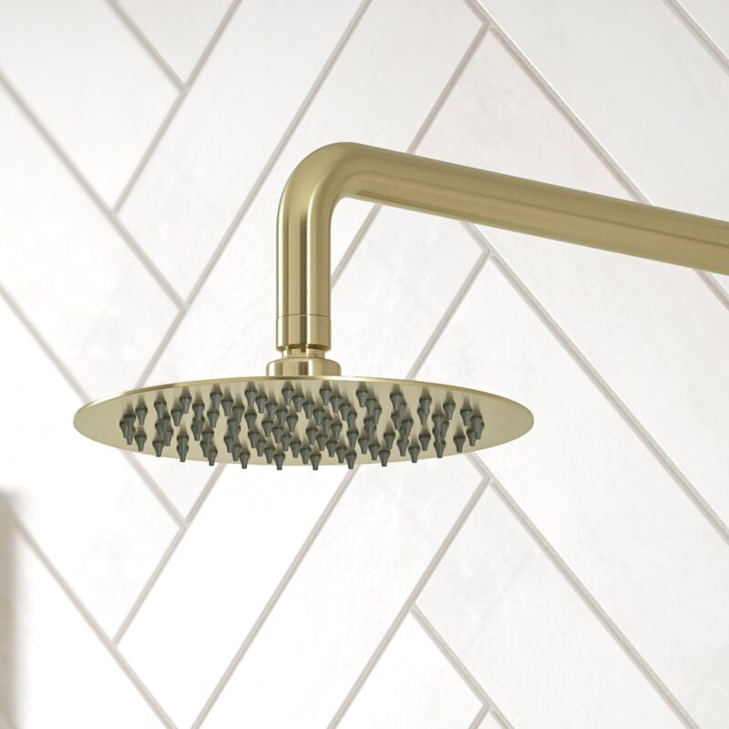 Bristan Apelo Concealed Dual Control Shower Pack Brushed Brass