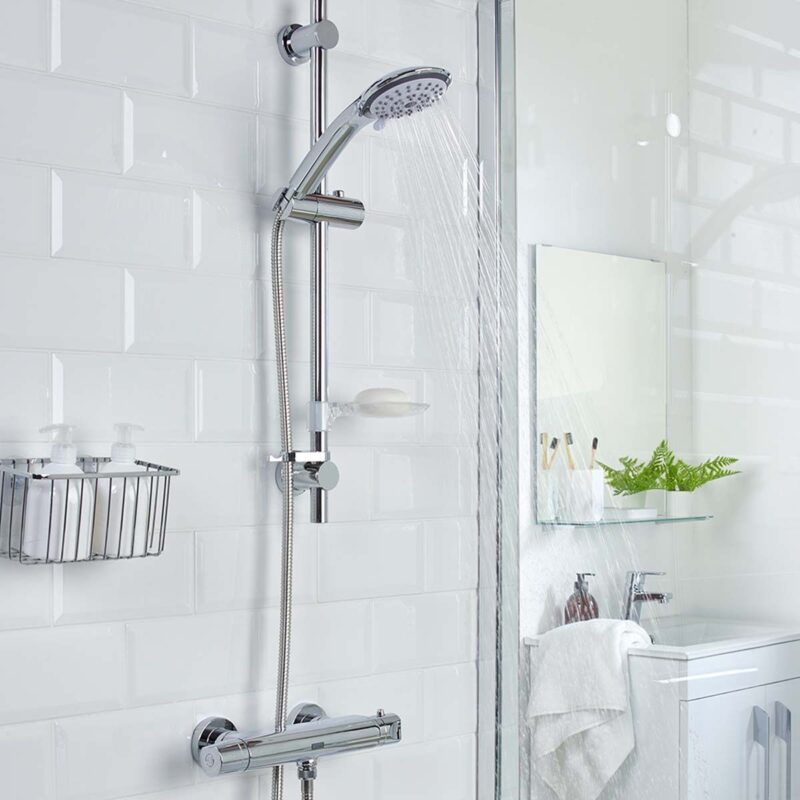 Bristan Artisan Thermostatic Bar Shower Valve with Adjustable Riser