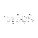 Bristan Artisan Thermostatic Lever Bath Filler