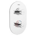 Bristan Artisan Recessed Thermostatic Dual Control Shower Valve