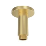 Bristan Ceiling Fed Round Shower Arm 75mm Brushed Brass