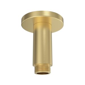 Bristan Ceiling Fed Round Shower Arm 75mm Brushed Brass