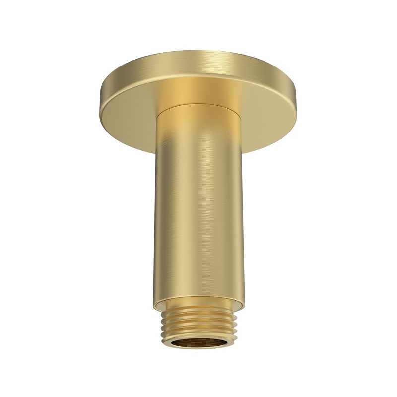 Bristan Ceiling Fed Round Shower Arm 75mm Brushed Brass Bristan Ceiling Fed Round Shower Arm 75mm Brushed Brass
