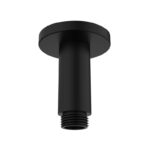 Bristan Ceiling Fed Round Shower Arm Black