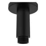 Bristan Ceiling Fed Round Shower Arm Black