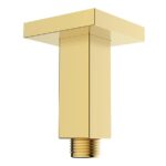 Bristan Ceiling Fed Square Shower Arm Brushed Brass