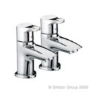 Bristan Capri Basin Pillar Taps