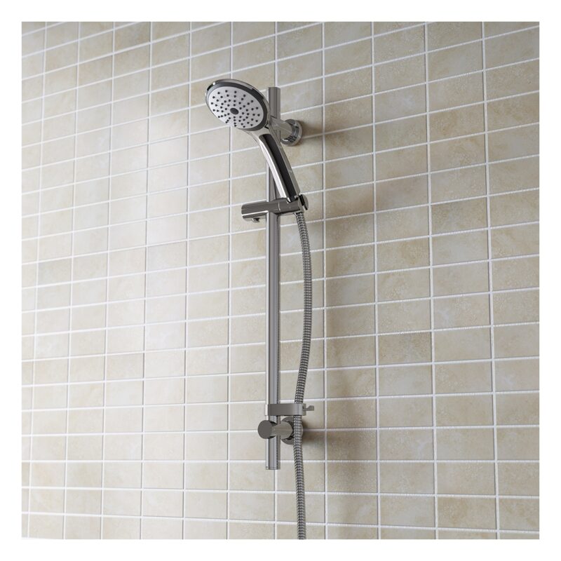 Bristan Shower Kit with Single Function Large Handset
