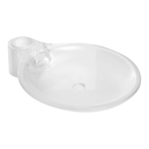 Bristan Clear Soap Dish for 22mm Riser Rail