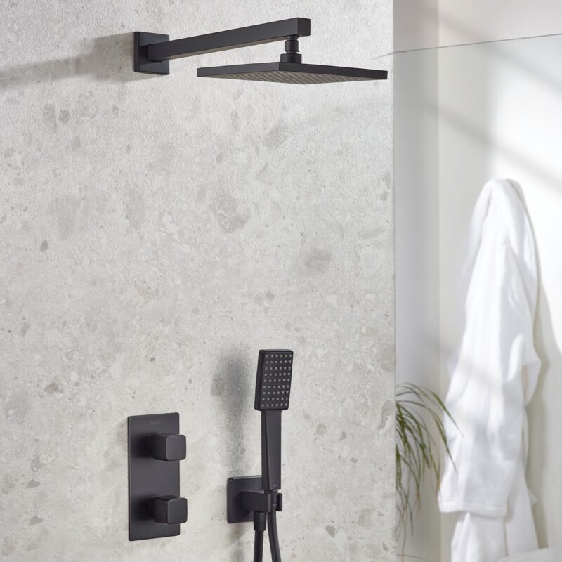 Bristan Cobalt Shower Pack 2 Black
