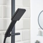 Bristan Cobalt Concealed Dual Control Shower Pack Black