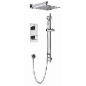 Bristan Cobalt Recessed Concealed Dual Control Shower Pack