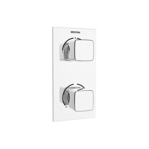 Bristan Cobalt Recessed Dual Control Shower Valve with Diverter