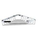 Bristan Open Front Corner Fixed Wire Basket