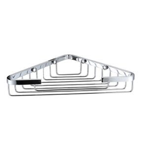 Bristan Open Front Corner Fixed Wire Basket