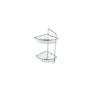 Bristan Two Tier Wall Fixed Wire Basket