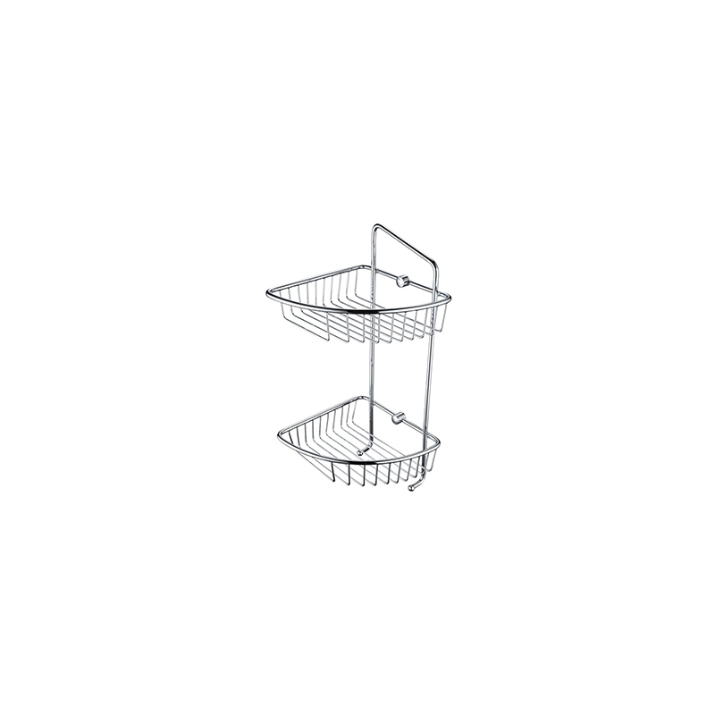 Bristan Two Tier Wall Fixed Wire Basket Bristan Two Tier Wall Fixed Wire Basket