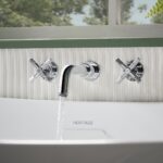 Bristan Cruzar 3 Hole Wall Bath Filler Tap Chrome