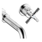 Bristan Cruzar 3 Hole Wall Bath Filler Tap Chrome