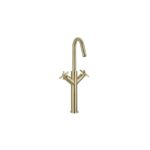 Bristan Cruzar Tall Basin Mixer Tap Brushed Brass