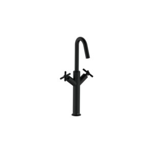 Bristan Cruzar Tall Basin Mixer Tap Black