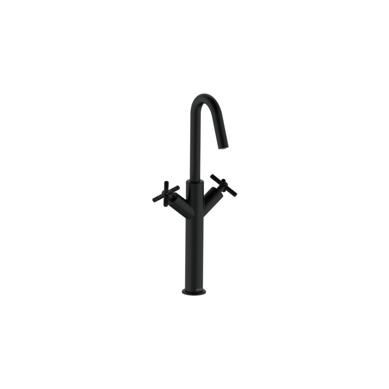 Bristan Cruzar Tall Basin Mixer Tap Black