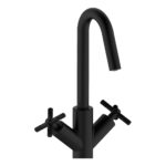 Bristan Cruzar Tall Basin Mixer Tap Black