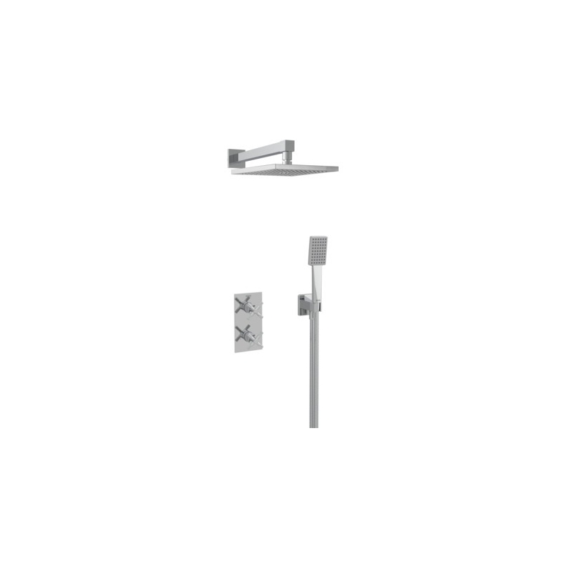 Bristan Cruzar Thermostatic Dual Control Shower Pack 2 Chrome Bristan Cruzar Thermostatic Dual Control Shower Pack 2 Chrome