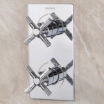 Bristan Cruzar Thermostatic Dual Control Shower Pack 2 Chrome