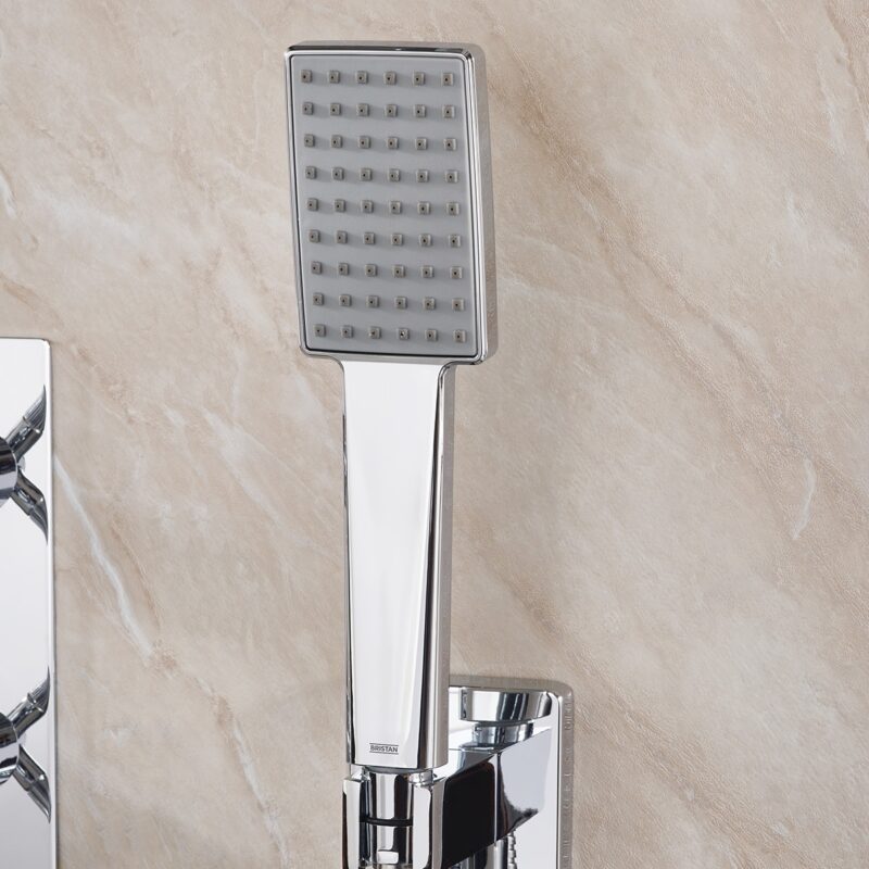 Bristan Cruzar Thermostatic Dual Control Shower Pack 2 Chrome