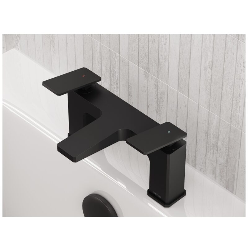 Bristan Delgado Bath Filler Tap Black