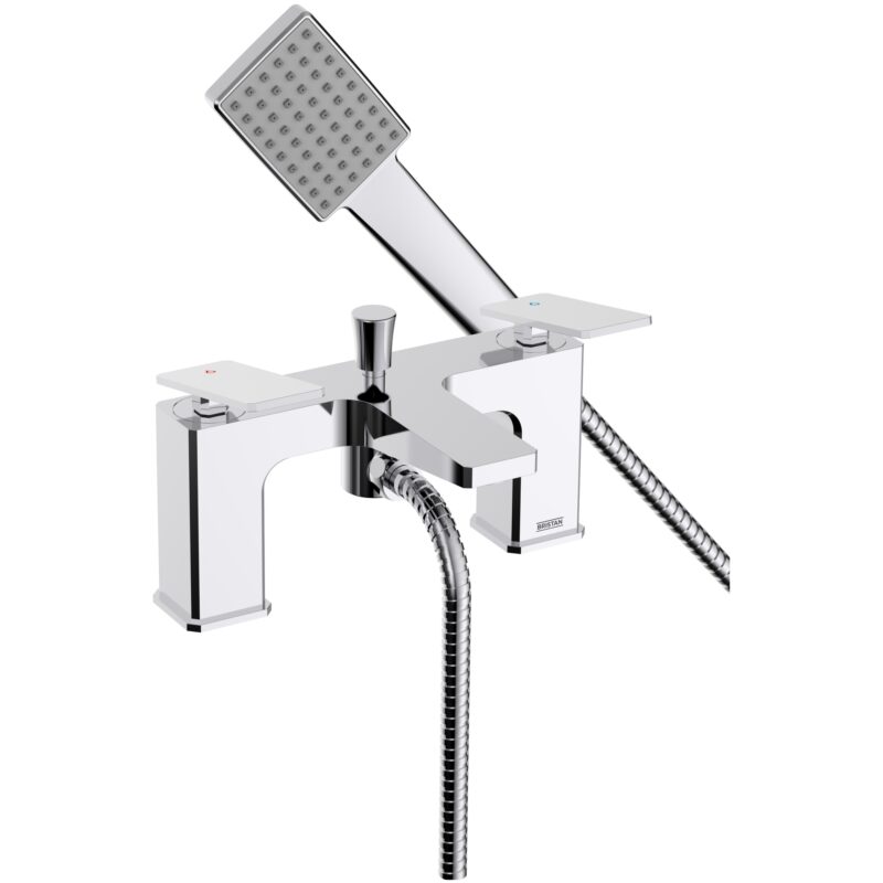 Bristan Delgado Bath Shower Mixer Tap Chrome Bristan Delgado Bath Shower Mixer Tap Chrome