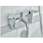 Bristan Delgado Bath Shower Mixer Tap Chrome