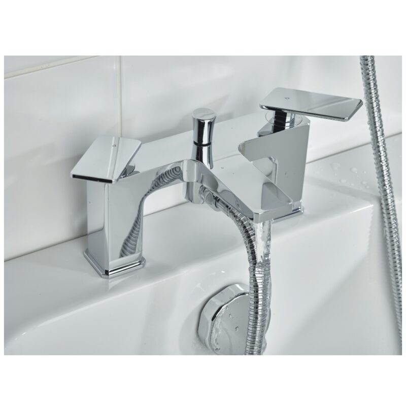 Bristan Delgado Bath Shower Mixer Tap Chrome