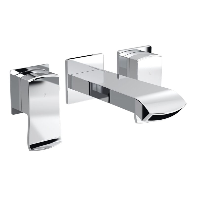 Bristan Descent Wall Mounted Bath Filler Chrome Bristan Descent Wall Mounted Bath Filler Chrome