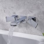 Bristan Descent Wall Mounted Bath Filler Chrome
