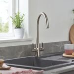 Bristan Echo Easyfit Sink Mixer Tap Brushed Nickel