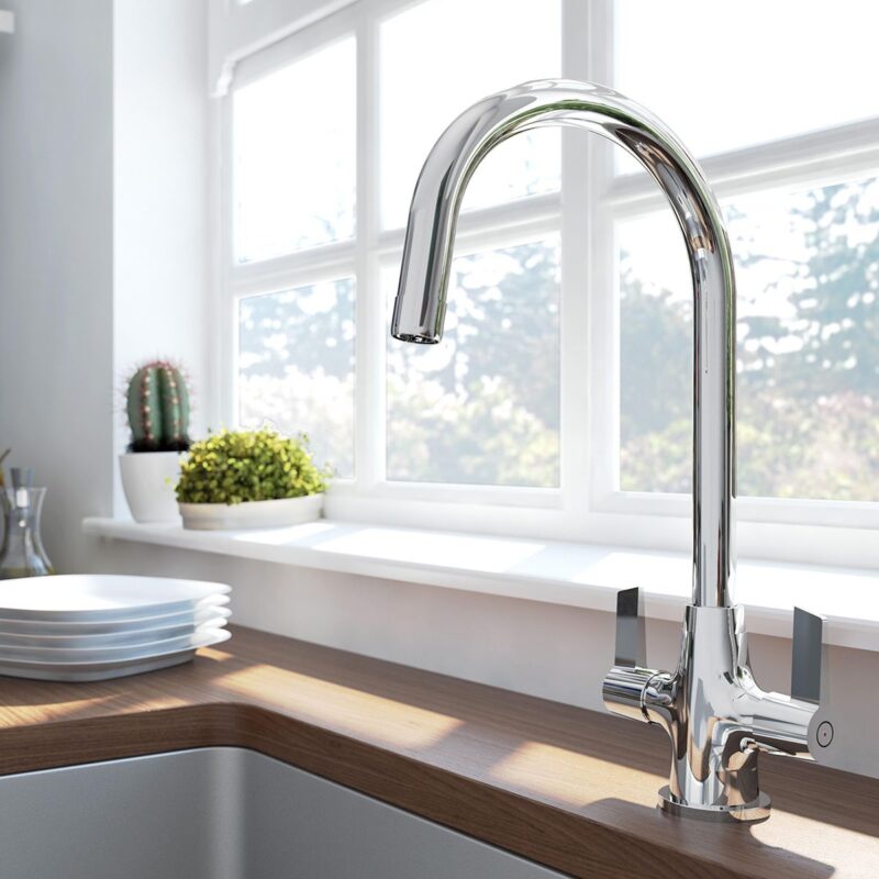 Bristan Echo Easyfit Mono Sink Mixer Chrome