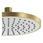 Bristan ABS 200mm Round Fixed Head Brushed Brass