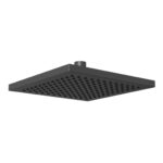 Bristan ABS 200mm Square Fixed Head Black