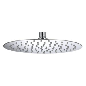 Bristan Stainless Steel Slimline 250mm Round Fixed Head