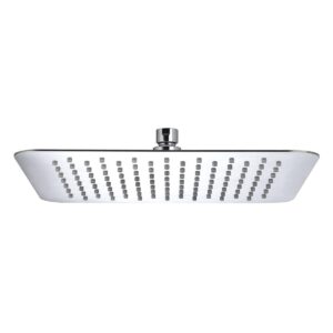 Bristan Stainless Steel Slimline 300mm Square Fixed Head