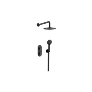 Bristan Frammento Concealed Dual Control Shower Pack 2 Black