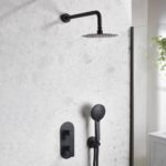 Bristan Frammento Concealed Dual Control Shower Pack 2 Black