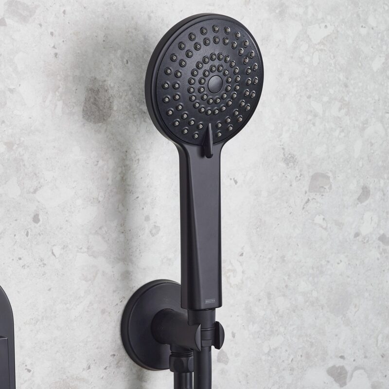 Bristan Frammento Concealed Dual Control Shower Pack 2 Black