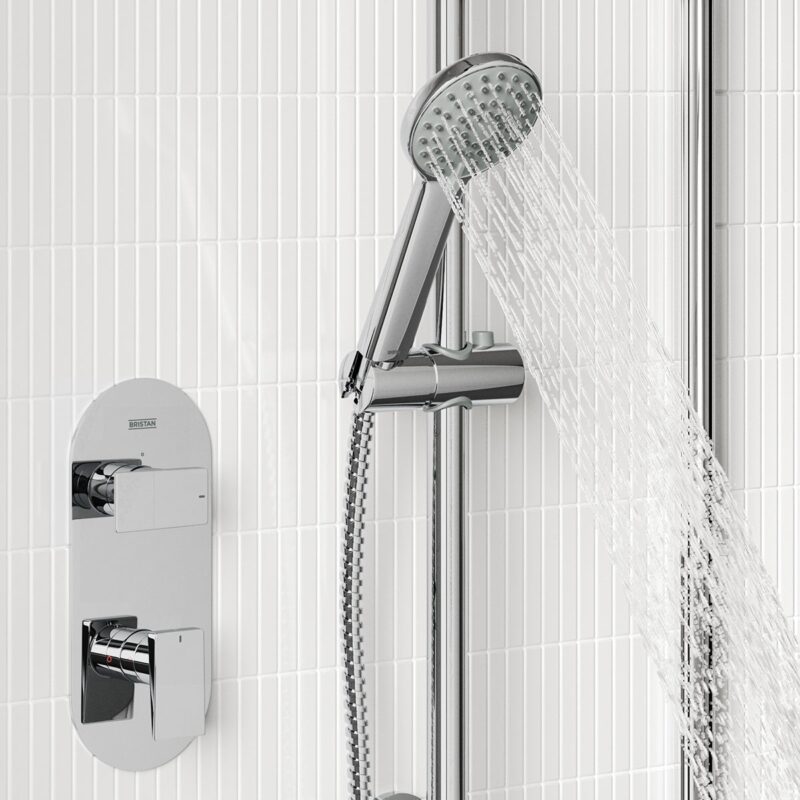Bristan Frammento Concealed Dual Control Shower Pack Chrome